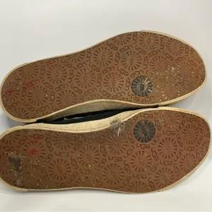 UGG Laela Sherpa lined sneakers zebra print calf‎ hair size 7.5 thumbnail 4