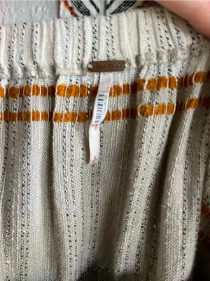 Free People Cosy Striped Mini Dress Co Size S thumbnail 7