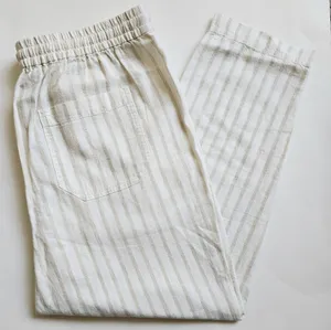 J.Crew Soleil pant in striped linen Size L thumbnail 9