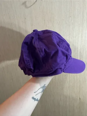 Women’s Waluigi Purple Embroidered Logo Baseball Cap thumbnail 2