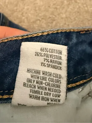 American Rag Y2K Dark Wash Low Rise Bootcut Jeans Size 7 thumbnail 6