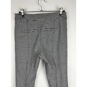 Derek Lam 10 Crosby Houndstooth Plaid Flare Work Trousers Size 0 thumbnail 12