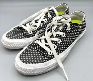 Converse with Lunaron Black White Low Top Women's Sneakers‎ 6 thumbnail 1