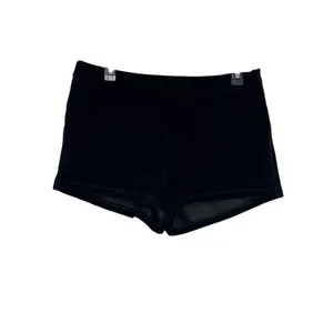 superdown Ava Hot Shorts in Black Medium New Womens Velvet thumbnail 7