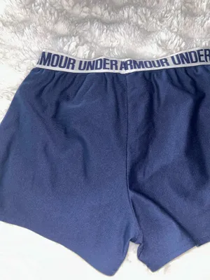 Navy Blue Under Armour Shorts with Pockets thumbnail 6