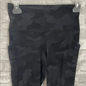 Lululemon Align High Rise Pant with Pockets 25"Heritage 365 Camo Deep Coal Multi thumbnail 3
