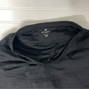 Athleta Black Athletic Skort Sz XXS 90 thumbnail 4