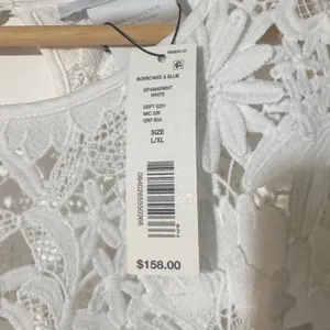 Borrowed & Blue Southern Living Lace Top Womens L/XL White Floral NWT thumbnail 7