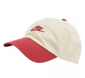 Nike Club Futura Washed Hat - Light Khaki Red thumbnail 2