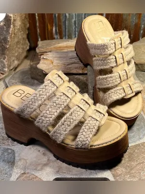 Beach by MATISSE Daze Platform Heel size 8 women’s sandals thumbnail 2