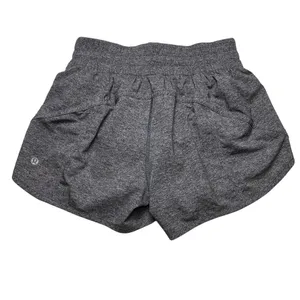 Lululemon Tracker Low-Rise Short 4" *Heather Lux Multi Black thumbnail 4