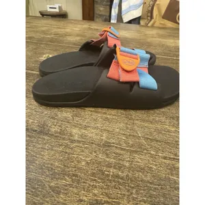 Chacos Chillos Slide Size US‎ 7 M EU 38 Women's Sports Sandals Rose Blue thumbnail 4
