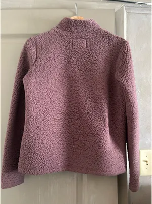 Half-Zip Abercrombie Sherpa Pullover thumbnail 3