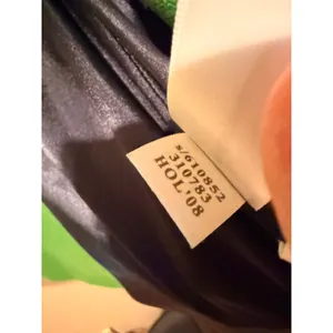 Old Navy Womens Pea Coat XS Green Wool Blend Double Breasted Pleated Puff Sleeve thumbnail 6