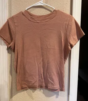 Hollister Crop Top Dusty Rose Size Medium 0171 thumbnail 1