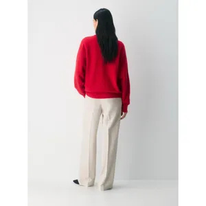 Aritzia The Effortless Pant CruiseLinen in natural ecru, size 0, regular length thumbnail 3