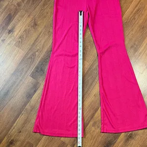 SheIn Pink Flare Women's Pants - Perfect for Barbie Costume thumbnail 6