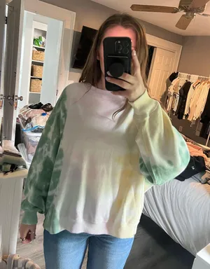 Tie-Dye American Eagle Sweatshirt thumbnail 1