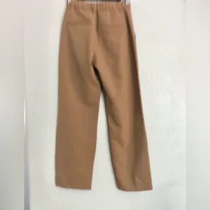 Abercrombie & Fitch Straight Leg Pants in Camel Tan thumbnail 11