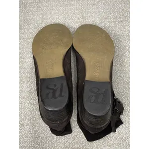 Paul Green Brown Suede Ankle Booties Buckle Zipper Women's US 6 miden 27.5 Cm thumbnail 10