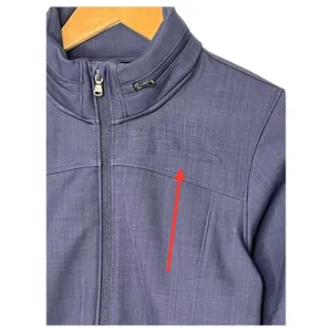 Under Armour Jacket Womens XS Loose ColdGear Pockets Full Zip Hoodie Sporty Blue thumbnail 3