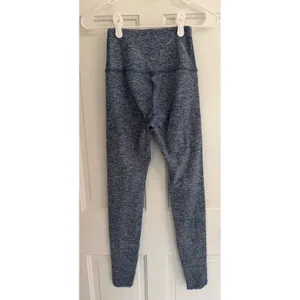 Beyond Yoga Blue Heather High Waisted Leggings‎ Size Small Made in USA thumbnail 2