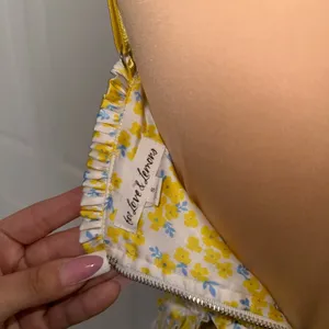 For Love And Lemons Daffodil‎ Bustier Yellow Floral Medium Size Small thumbnail 4