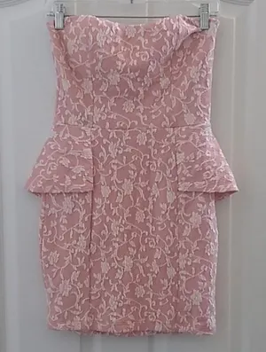 FINAL MARKDOWN LADIES' Windsor Strapless Dress w/Built in bra med thumbnail 1