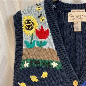 Christopher & Banks Nautical Knit Vest thumbnail 5