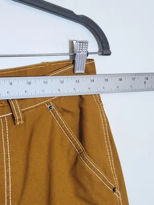 BDG Urban Outfitters Womens Golden Brown Carpenter Utility Pants Size 26 thumbnail 6