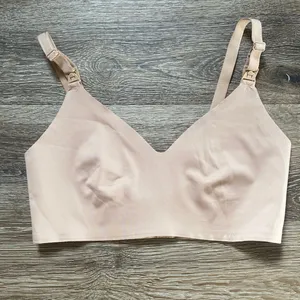 HOFISH Nursing Bra Breastfeeding, Wireless V Neck Maternity Women Pregnancy thumbnail 1