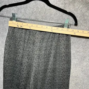 Nine West Sleepwear Gray Heathered Pajama Set S‎ Long Sleeve Button Top Pants thumbnail 5