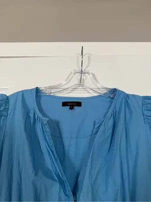 Quince Aqua Blue Long Maxi Dress Summer thumbnail 3