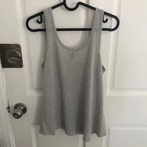 Vintage Y2K Fang Sequin Embellished Knit Tank Top Grey Blue Small thumbnail 9
