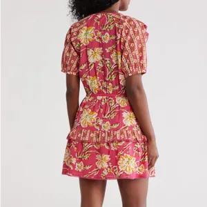 Maisie Elastic Waist Mini Dress X Small thumbnail 2