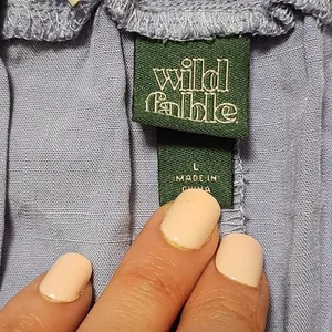 NWT Wild Fable Blue Shorts Size Large thumbnail 3
