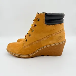 Timberland Glancy Wedge Boots Wheat Nubuck Womens 8 EU 39 8251A‎ thumbnail 6