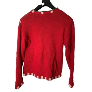 Heirloom Collectibes vintage Christmas tree sweater women's size medium thumbnail 2
