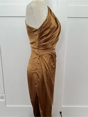 Petal and Pup Nadia Satin Maxi Dress thumbnail 5