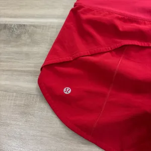 Lululemon Speed Up High-Rise Short 4" Long Dark Red Women Size 6 thumbnail 5