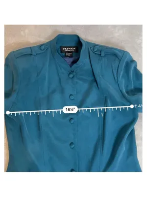 Women's VTG Silk Jacket Coat Trench 10 thumbnail 7