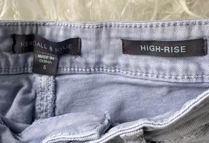 Kendall + Kylie Raw Hem High Rise Shorts thumbnail 4