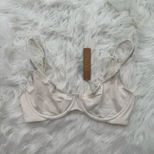 Skims Cotton Logo Demi Bra Marble Size 32C thumbnail 2