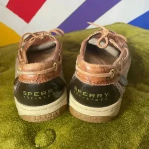 Leather Sperry‎ Top Sider Boat Shoes Loafers Size 7 GUC! thumbnail 7