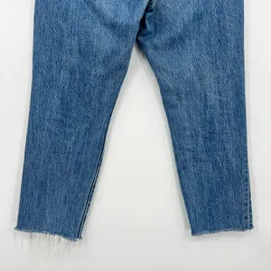 Levi’s Wedgie Cropped Ankle High Rise Distressed Raw Hem Jeans High Waisted 27 thumbnail 11