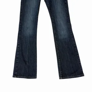 Abercrombie & Fitch Y2K‎ Jeans Womens 2S Blue Denim Madison Flare Distressed VTG thumbnail 2