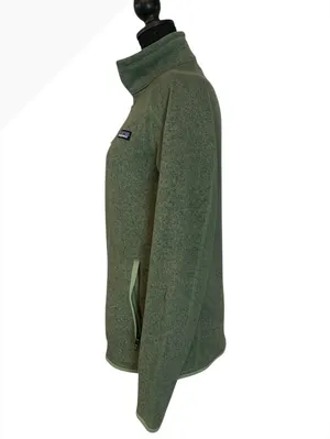 Patagonia Women's Full Zip Fleece Jacket Green Size Small thumbnail 2