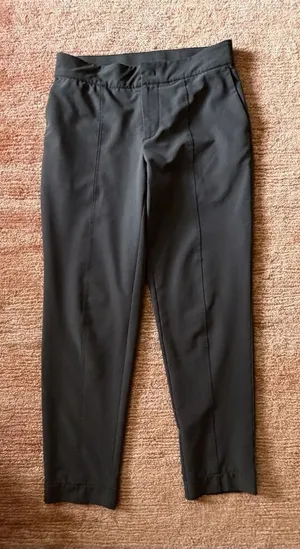 Mondetta Women’s Gray Lined Pants Elastic Waist Comfort Fit Size 6 thumbnail 1