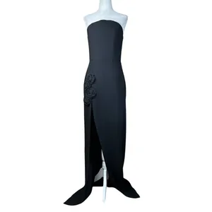 Amanda Uprichard x REVOLVE Wolfe Gown in Black Small New Womens Maxi Dress thumbnail 5