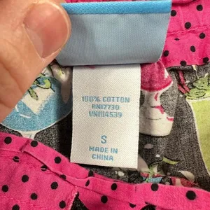 Nick & Nora Sleep Shorts Black Cocktail Margarita Print Cotton‎ Pajama Bottom thumbnail 5